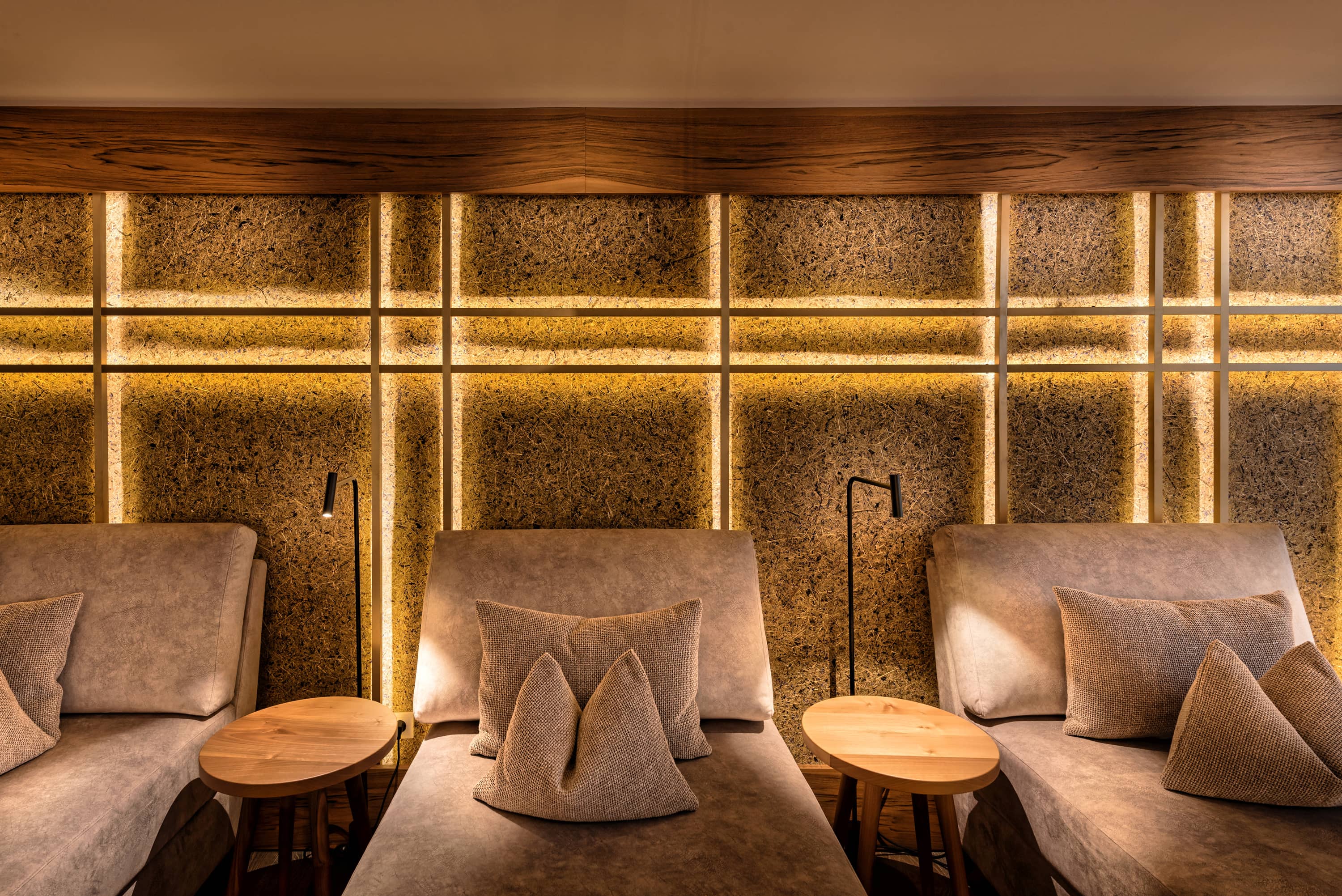 Spa Ruheraum des Hotels Oberwirt in Marling bei Meran
