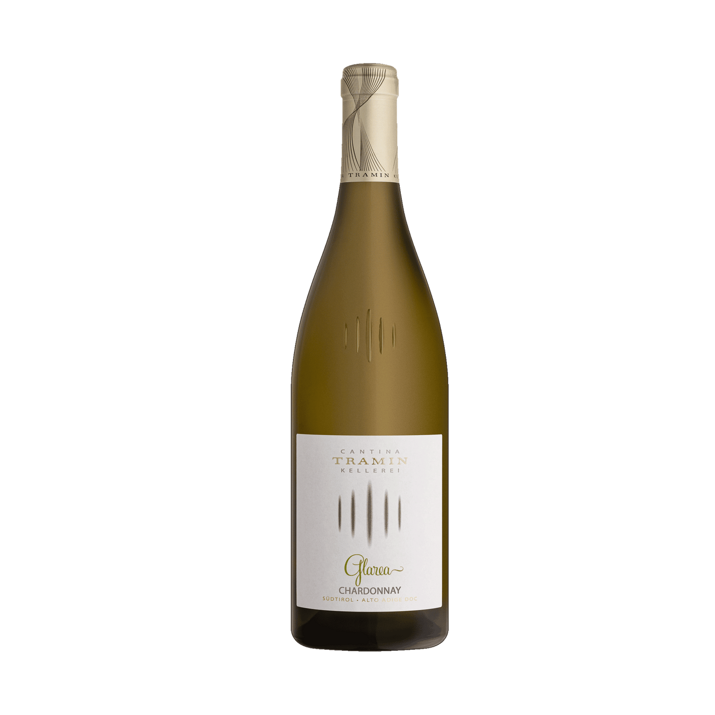 Glarea Chardonnay Wein aus Südtirol von der Kellerei Tramin im Unterland