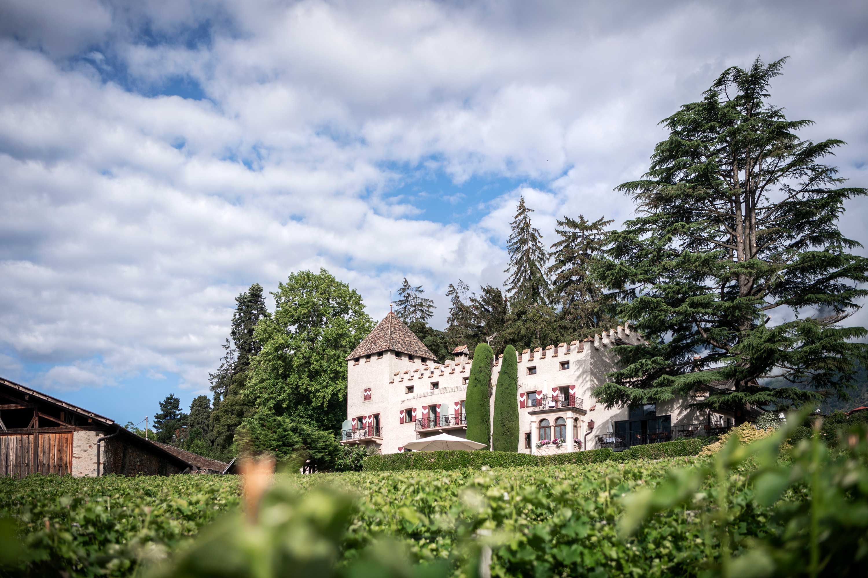 Weingut Schloss Plars in Algund bei Meran in Südtirol