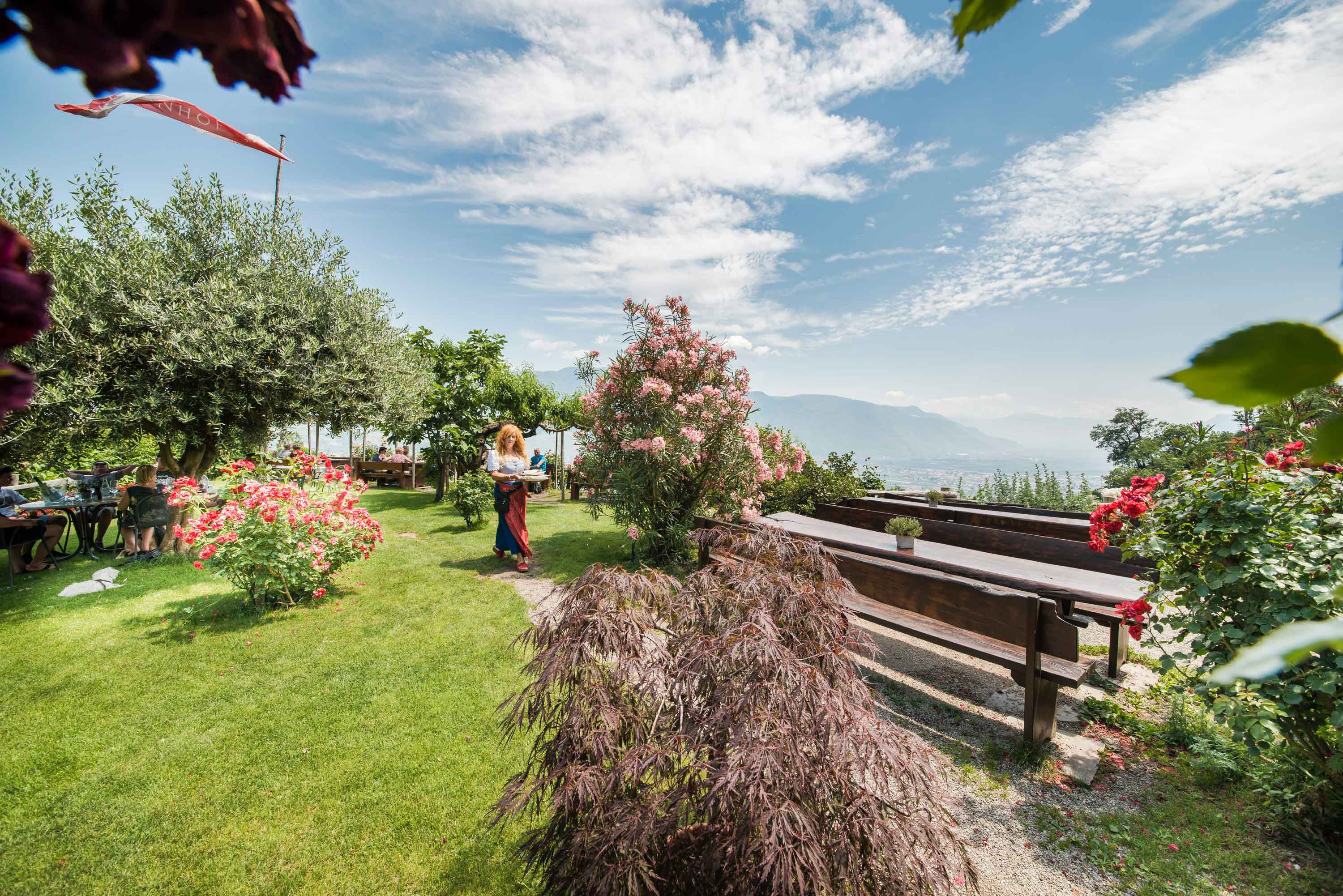 Buschenschank Haidenhof in Tscherms bei Meran Südtirol