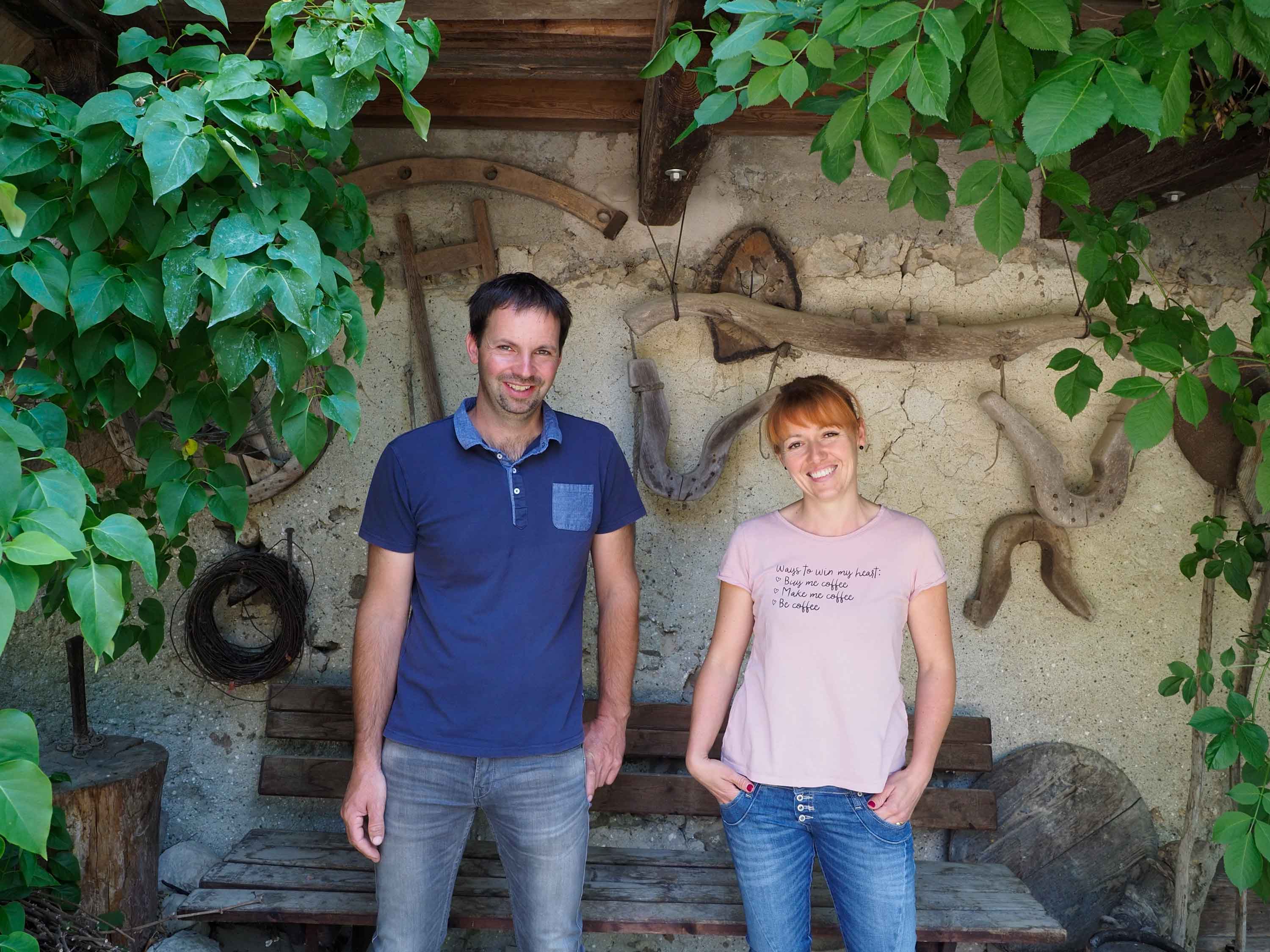 Weingut Prackfol-Patrick und Petra Planer-Völs am Schlern im Eisacktal Südtirol