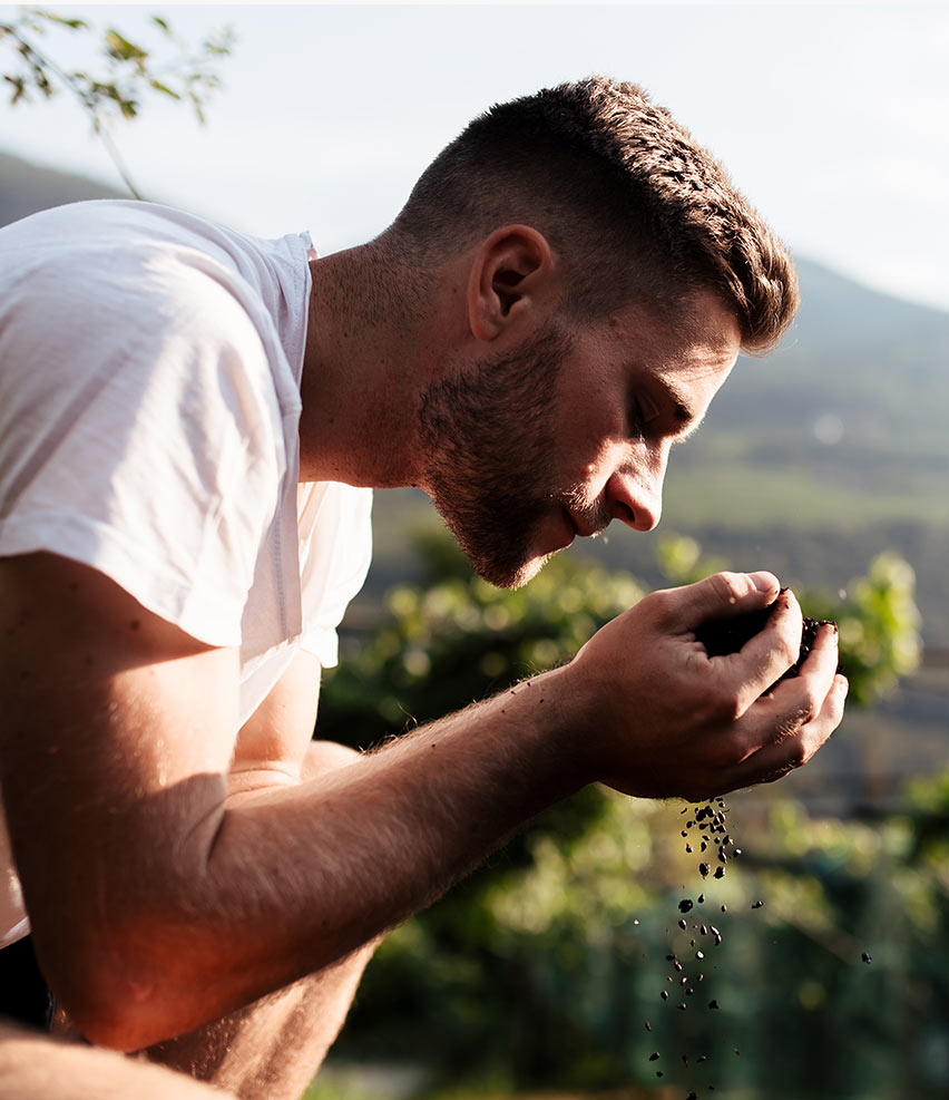 Weingut Fliederhof in St. Magdalena bei Bozen in Südtirol_Winzer Martin Ramoser