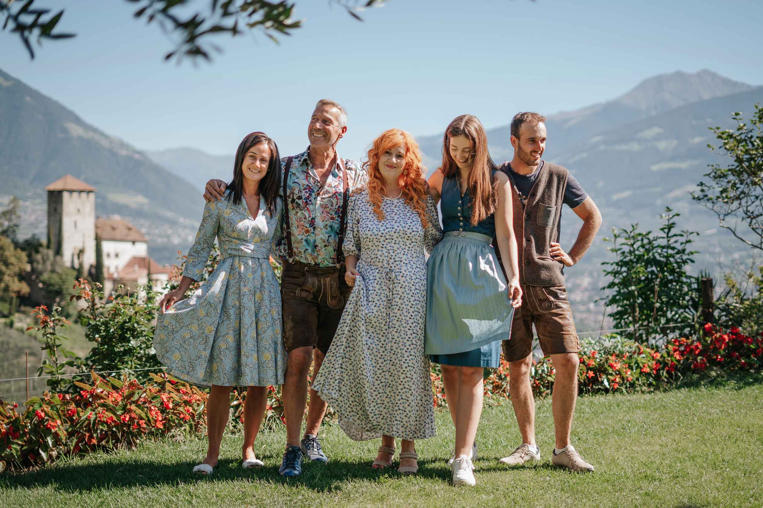 Weingut Haidenhof Tescherms bei Meran in Südtirol