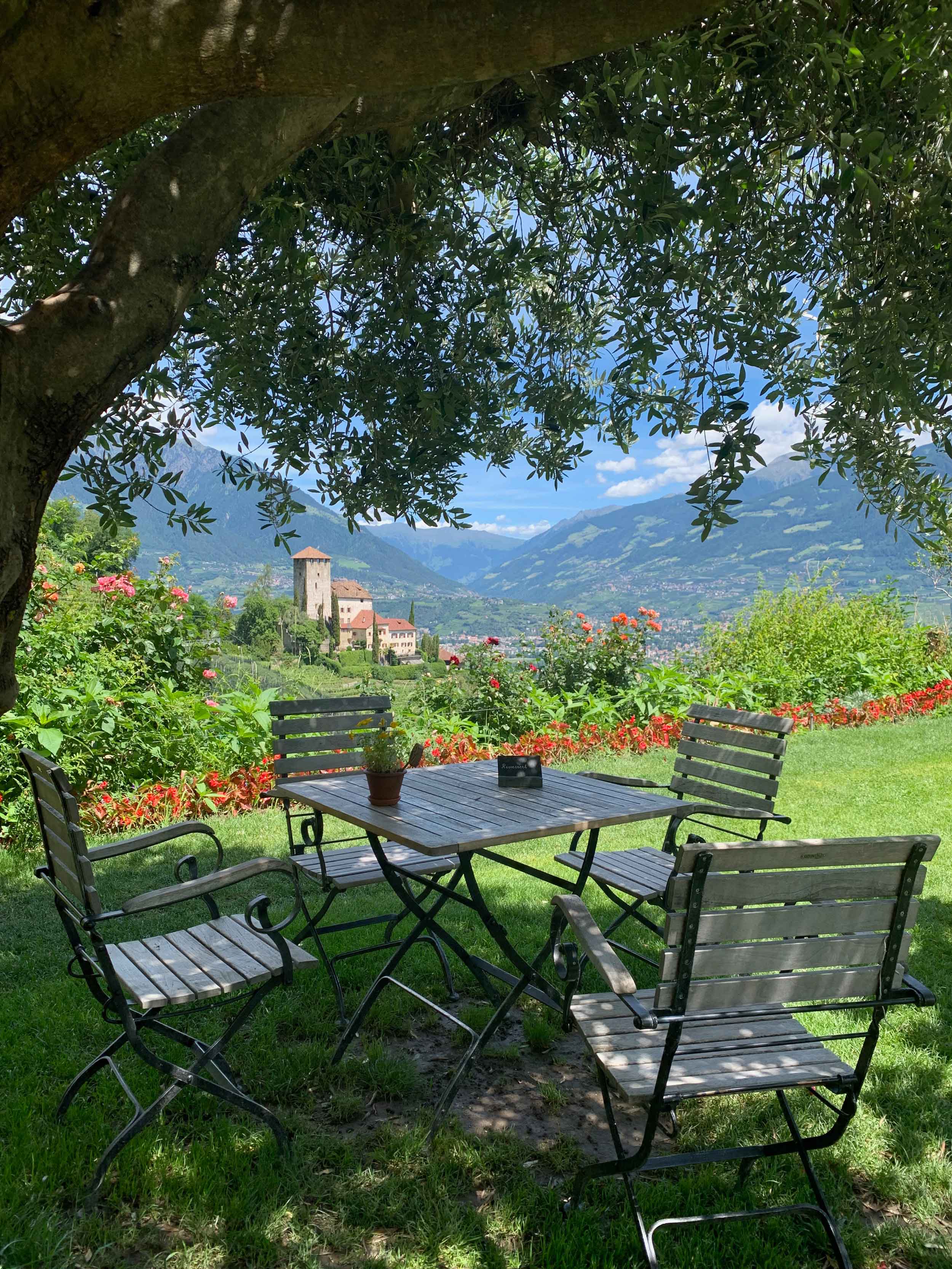 Weingut Haidenhof Tescherms bei Meran in Südtirol