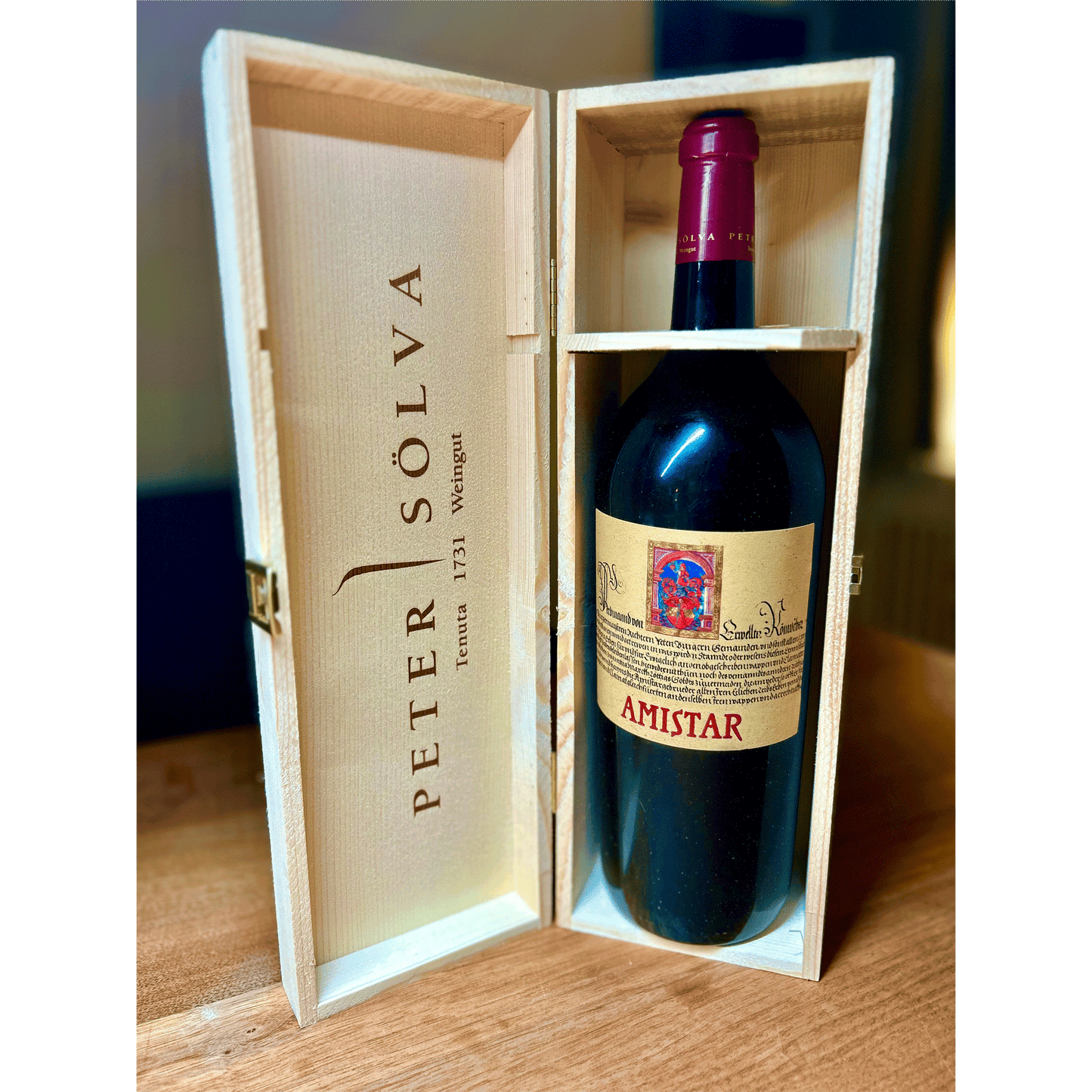 Amistar Rosso 2022 - MAGNUM in der Holzkiste