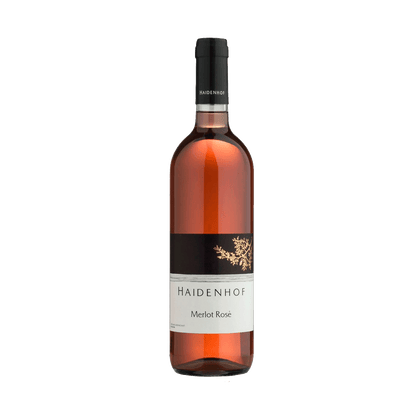 Merlot Rosé Wein aus Südtirol vom Weingut Haidenhof in Tscherms bei Meran
