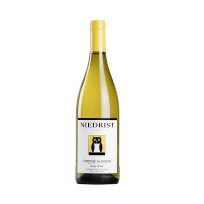 Porphyr und Kalk Sauvignon Wein aus Südtirol vom Weingut Niedrist in Eppan Girlan