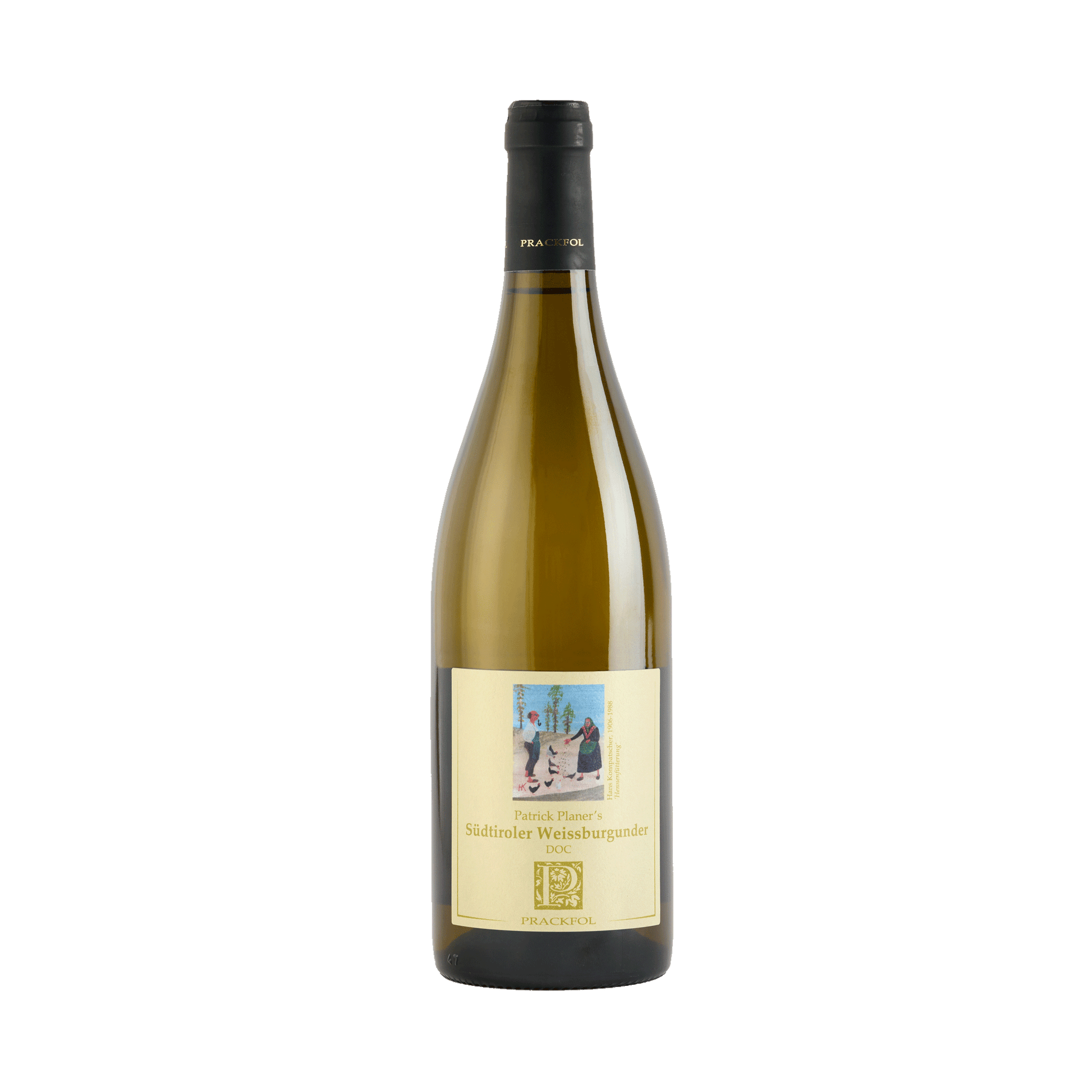 Prackfol Weißburgunder Wein aus Südtirol vom Weingut Prackfol Patrick Planer in Völs am Schlern