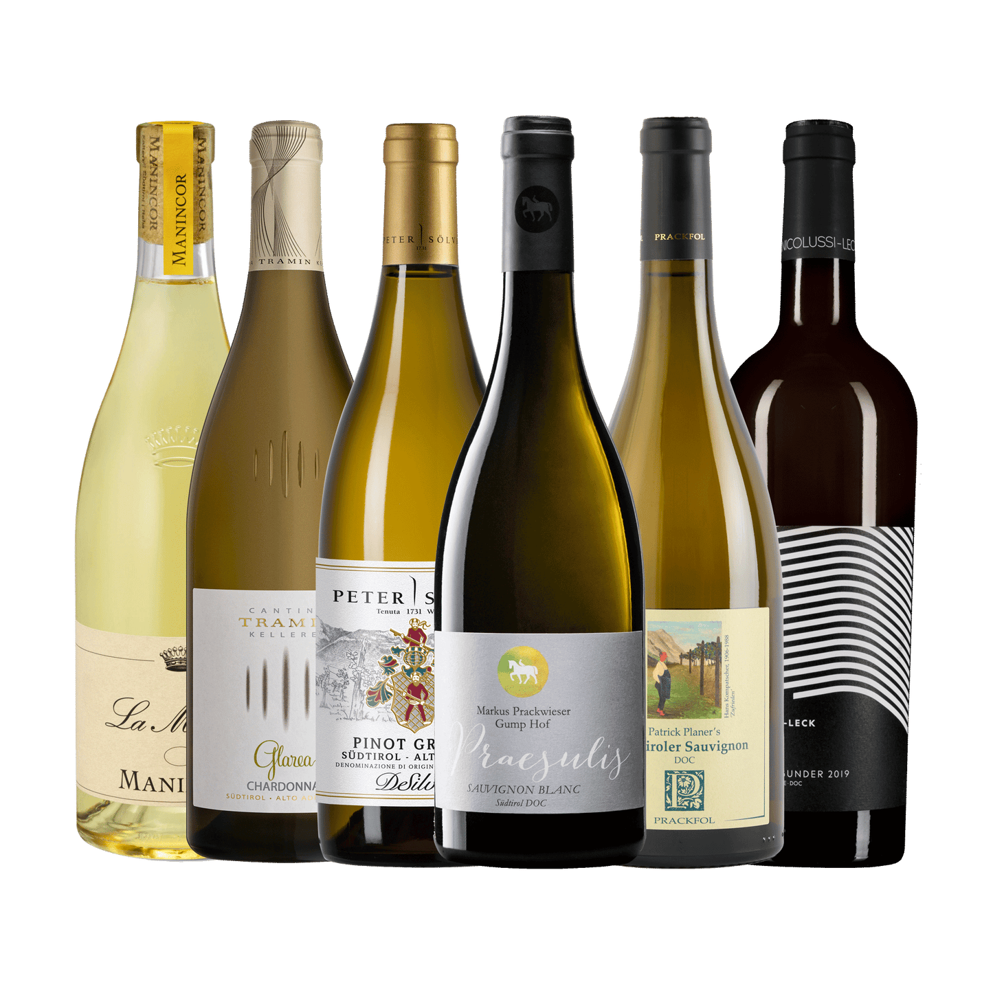 Weinpaket Jeden Tag Weiss 6 Flaschen Weisswein in aus Südtirol