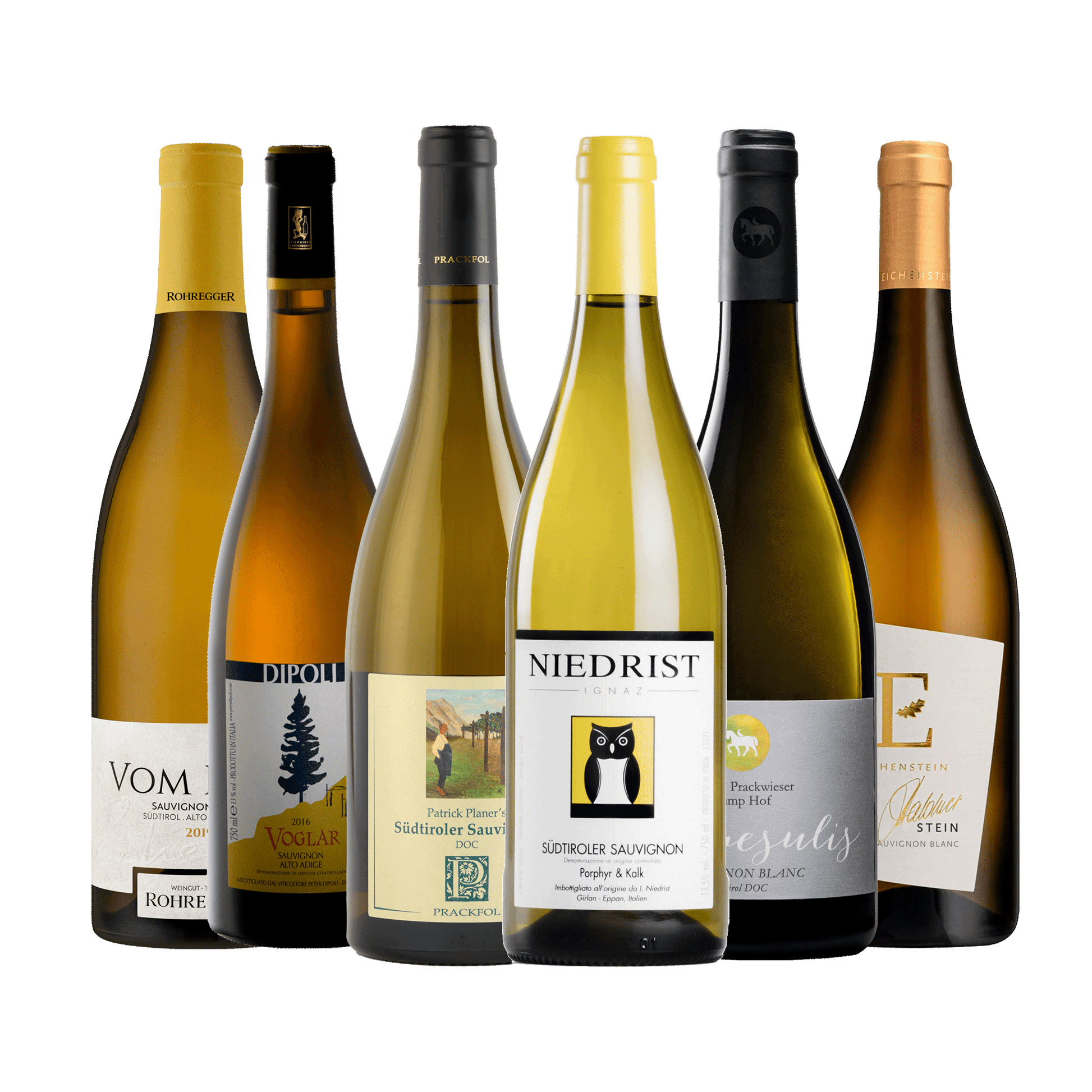 Weinpaket Selektion Sauvignon - 6 Südtiroler Sauvignons zum Vorteilspreis